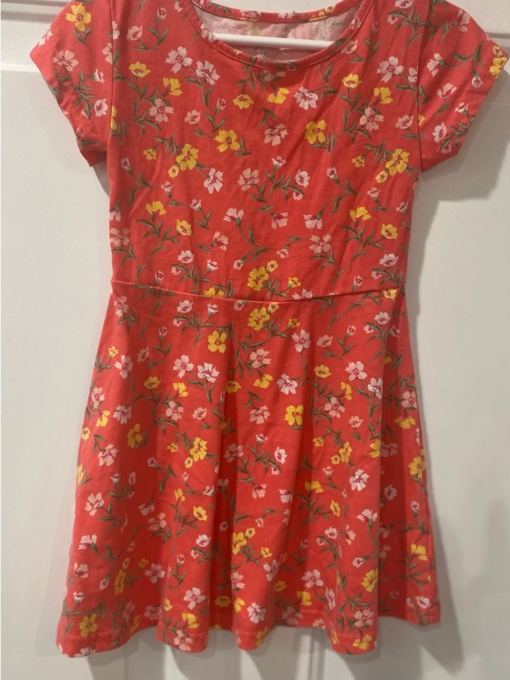 Girls' children’s place 3T Coral Floral Short-Sleeve Casual - Picture 1 of 2